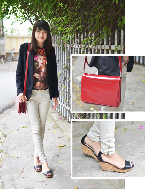 Những mốt blazer #039;được chuộng#039; ngày cuối Thu - 8