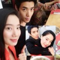 Làng sao - Chung Thục Quyên hạnh phúc cạnh bạn trai tại Thụy Sỹ