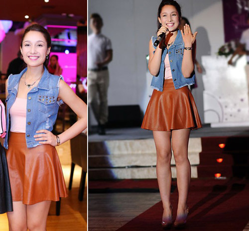 Sao Việt cá tính muôn màu cùng áo khoác denim - 12