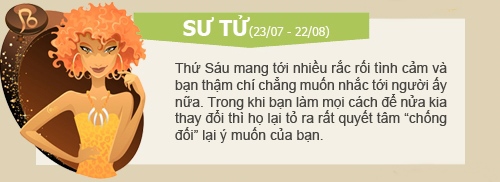 Thứ Sáu, Song Ngư quot;thi ganquot; với người yêu - 7