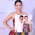Giải trí - HH Thu Hoài "màu mè" đến chúc mừng Công Trí