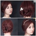 Làm đẹp - 2 kiểu tóc cực yêu cho cô dâu vụng về