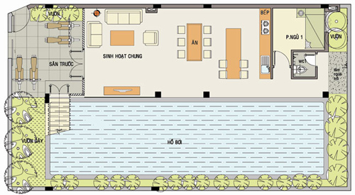 Khoe nhà: #039;Ngất#039; vì hồ bơi siêu khủng - 9