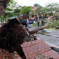 Bão Haiyan: 3 người mất tích tại Quảng Ninh