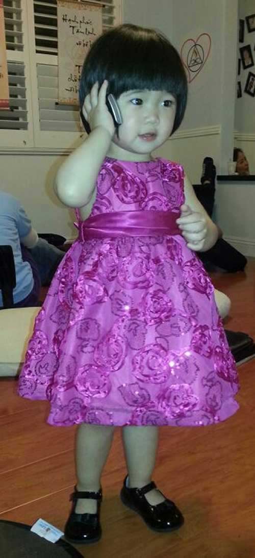 Con gái siêu dễ thương của danh hài Thúy Nga - 7