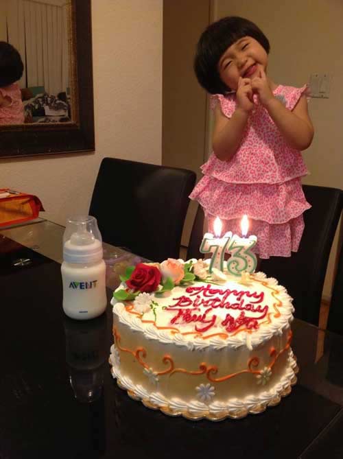 Con gái siêu dễ thương của danh hài Thúy Nga - 8