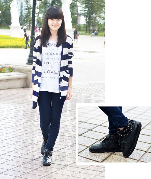 Duyên dáng trên phố cuối Thu cùng cardigan - 10