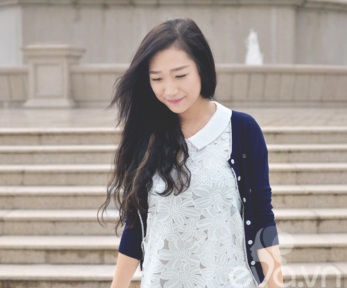 Duyên dáng trên phố cuối Thu cùng cardigan - 7