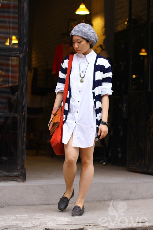 Duyên dáng trên phố cuối Thu cùng cardigan - 6