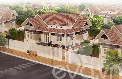 Xây 121m2 nhà vườn Hải Dương nổi trội - 3