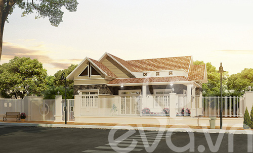 Xây 121m2 nhà vườn Hải Dương nổi trội - 4
