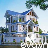 Xây 121m2 nhà vườn Hải Dương nổi trội - 11