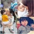 Làm mẹ - Con HH Dương Thùy Linh cute miễn chê