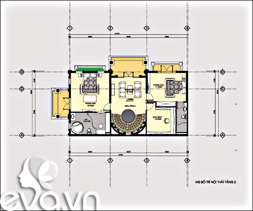 Xây nhà 240m2 trắng muốt ở Nam Định - 2