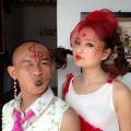 Làng sao - Lan Phương hóa Bà Tưng trong hài Tết 2014