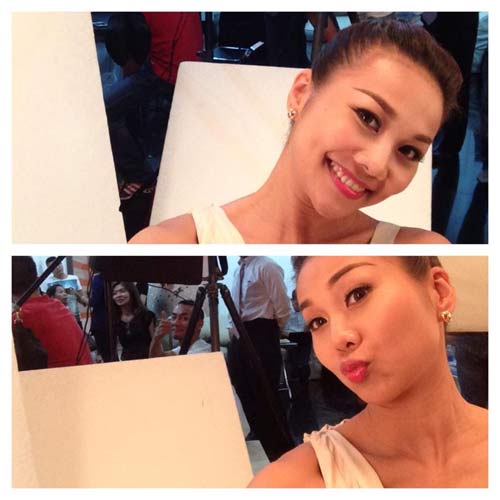 Nghệ sỹ Thu Hà trẻ đẹp bên Trung Hiếu - 2