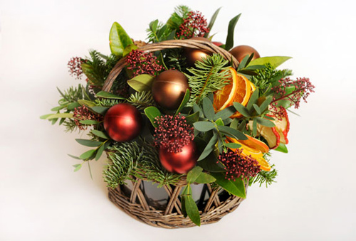 Cắm hoa hồng nhung quot;vẫy gọiquot; Noel - 8