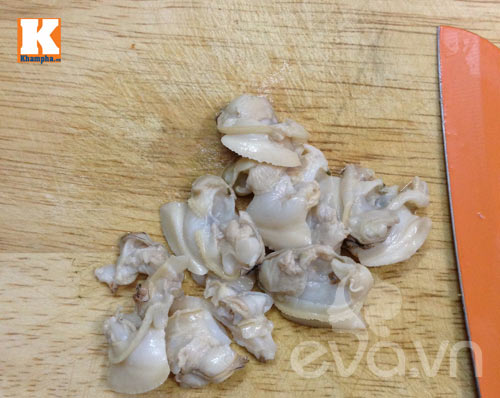 Cháo ngao nấu bầu ngọt nước cho con - 5