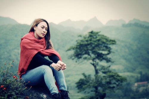 Mỹ Tâm cô đơn giữa núi rừng Bắc Bộ - 1