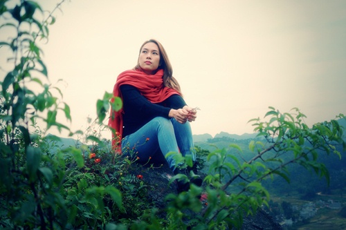 Mỹ Tâm cô đơn giữa núi rừng Bắc Bộ - 5