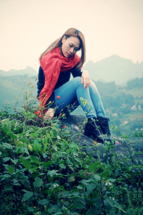 Mỹ Tâm cô đơn giữa núi rừng Bắc Bộ - 7