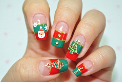Nail rực rỡ đón Giáng sinh - 3