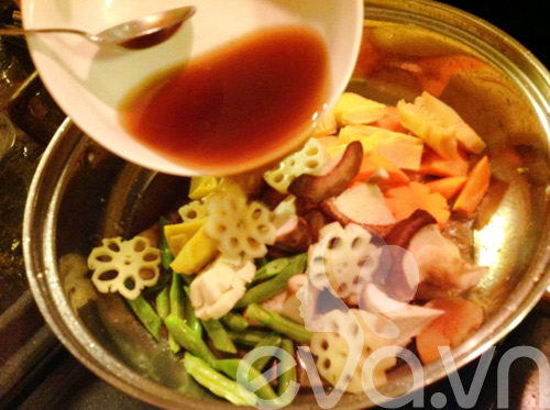 Cuối tuần làm gà hầm củ sen kiểu Nhật - 5