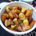 Bếp Eva - Thịt trứng kho măng giản dị