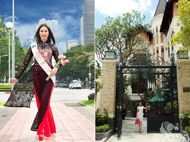 2. Nhà như cung điện của HH Tammy Thái

Năm 2013, Tammy Thái đã vượt qua hàng ngàn thí sinh để trở thành Hoa hậu thế giới người Việt tại Australia. Sau khi dành vương miện, cô đã quyết định trở về Việt Nam sinh sống và làm việc.

Hiện nay, Tammmy Thái đang sống trong một căn nhà rất đẹp tại quận 8, TP. HCM cao ba tầng rất rộng lớn.


