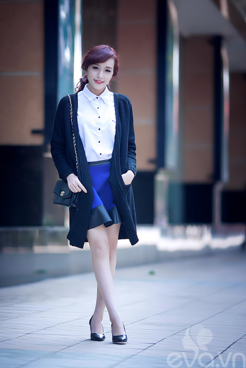 Ấm đẹp không cần dày cộm cùng cardigan dài - 1