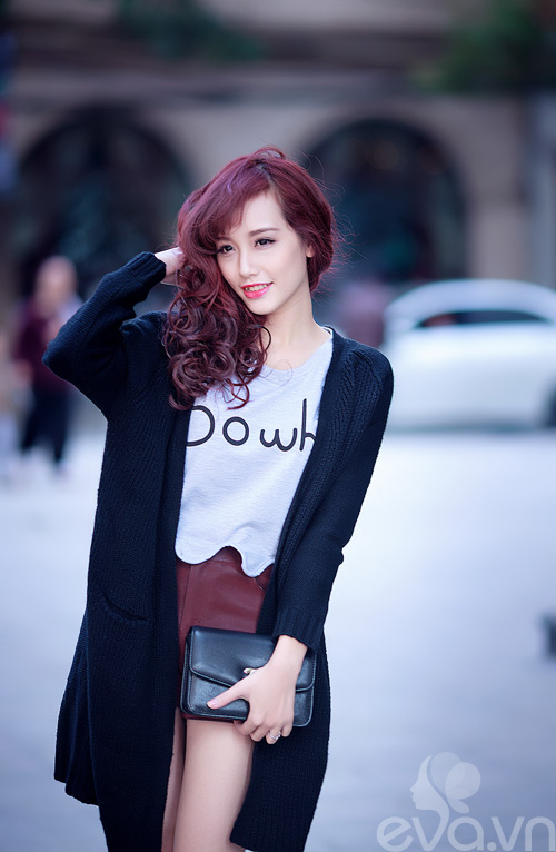 Ấm đẹp không cần dày cộm cùng cardigan dài - 14