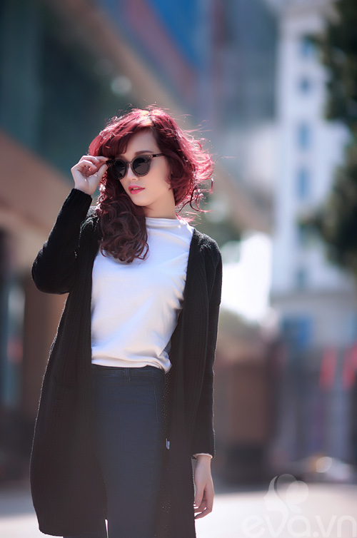 Ấm đẹp không cần dày cộm cùng cardigan dài - 10