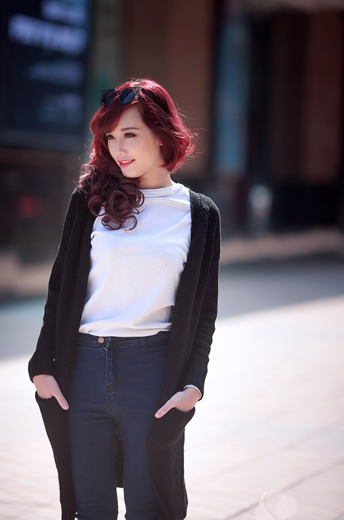 Ấm đẹp không cần dày cộm cùng cardigan dài - 11