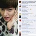 Làng sao - Fan Việt chửi bậy trên fanpage của Lee Min Ho