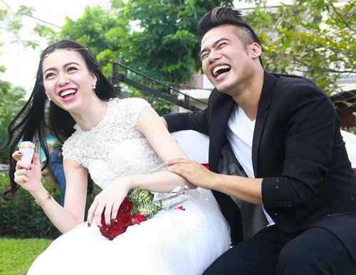 Vũ Hoàng Điệp xinh như công chúa khi mặc váy cưới - 11