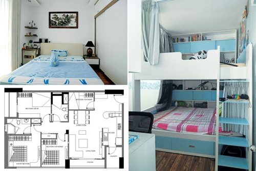 Căn hộ 130m2 cho ba thế hệ - 4