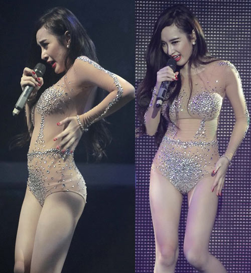 Tóc Tiên quot;họcquot; cách ăn mặc của Angela Phương Trinh - 4