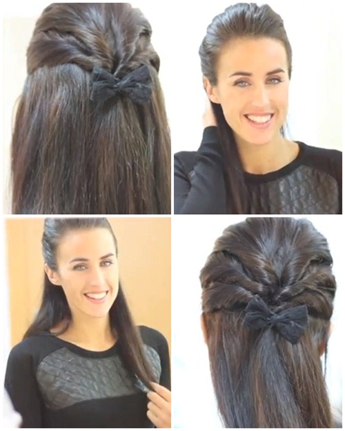 3 phút làm mới mái tóc ngang vai - 1