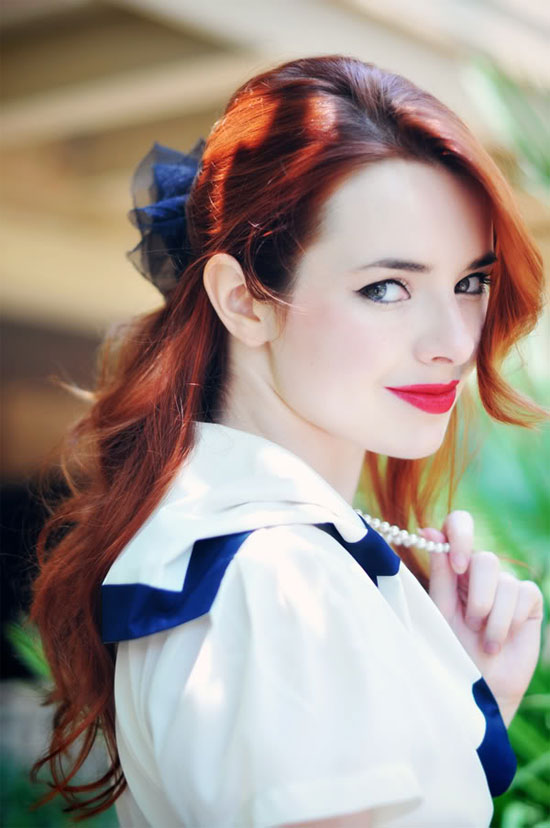 3 phút làm mới mái tóc ngang vai - 3