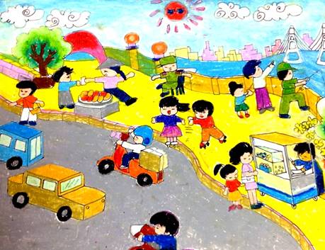 3000 tranh tham gia “Thi tài cùng họa sĩ Đốm” - 2