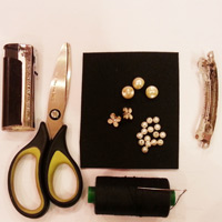 Kẹp tóc sang trọng từ... đồ cũ tái chế