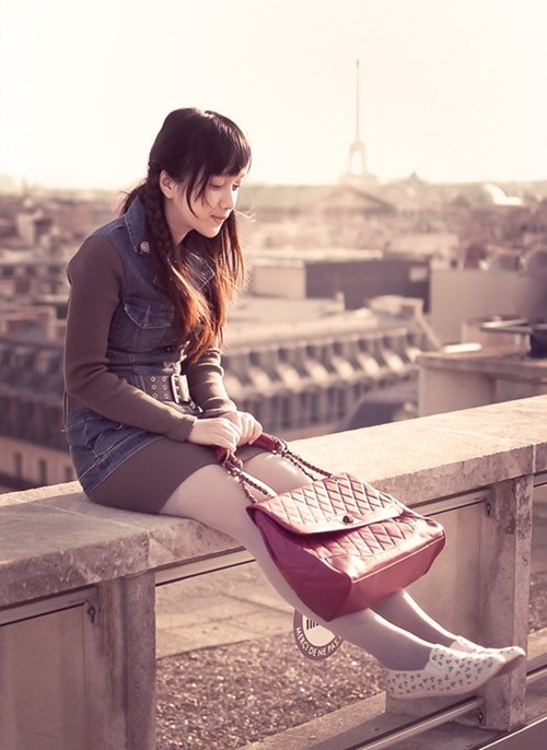 Cô gái Việt #039;hút mắt#039; giữa trời Paris - 5