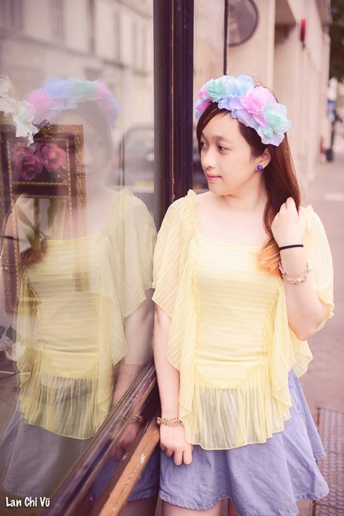 Cô gái Việt #039;hút mắt#039; giữa trời Paris - 15