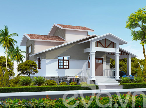 Xây nhà đơn tầng xanh mát giữa Hà Nội - 4