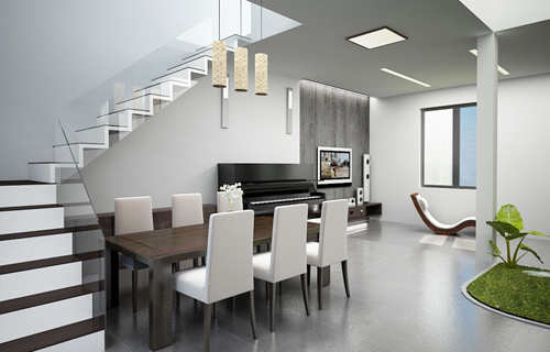 Xây nhà đơn tầng xanh mát giữa Hà Nội - 6