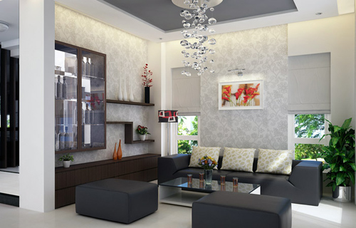 Xây nhà đơn tầng xanh mát giữa Hà Nội - 5