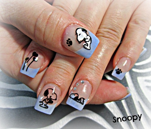 Nail họa tiết hoạt hình ngộ nghĩnh - 6