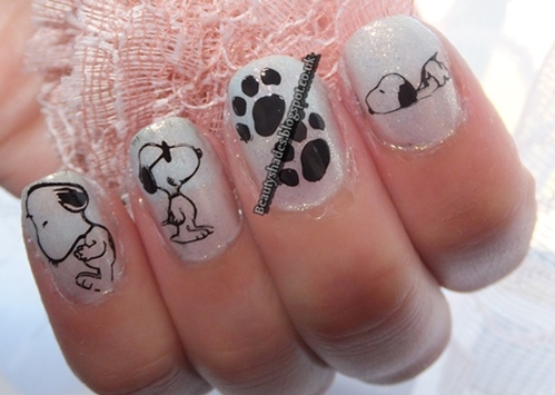 Nail họa tiết hoạt hình ngộ nghĩnh - 4