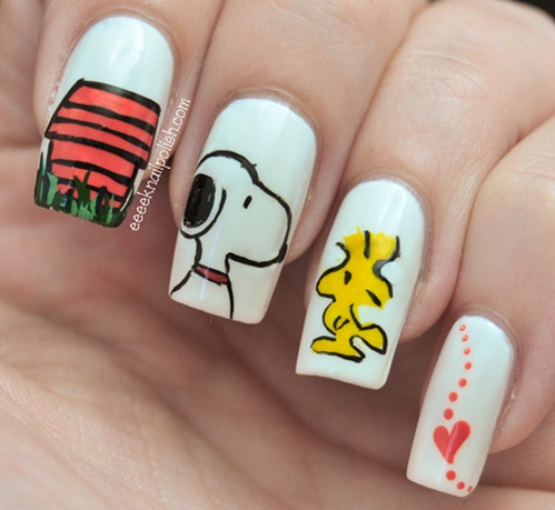 Nail họa tiết hoạt hình ngộ nghĩnh - 3