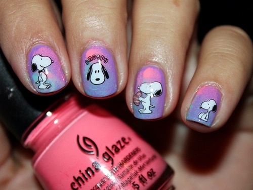 Nail họa tiết hoạt hình ngộ nghĩnh - 2